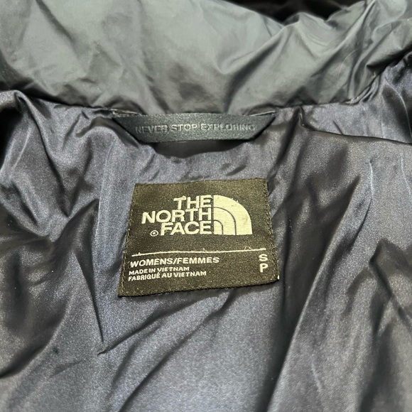 Women’s Sz SMALL North Face Parka (550) - Picture 9 of 11